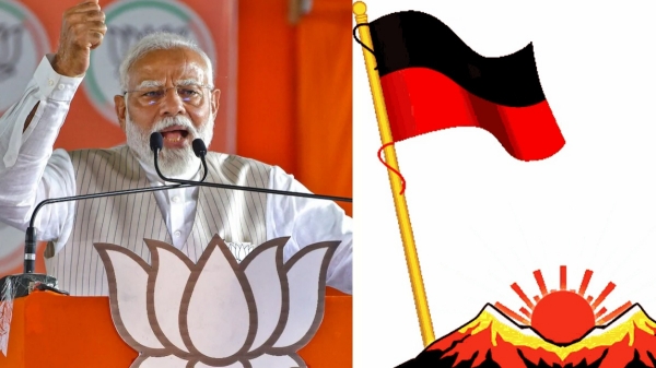 DMK teases PM Narendra Modi speech where he says that he is sent by god