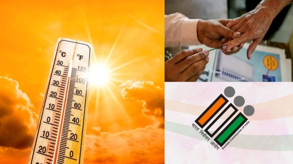 Election Commission has directed officials to make special arrangements for voters to cope with the heat