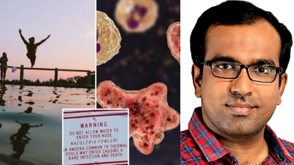 Dr Farook Abdulla says about Naeglaria Fowleri