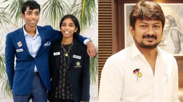 Praggnanandhaa Udhayanidhi stalin chess Praggnanandhaa Udhayanidhi stalin chess