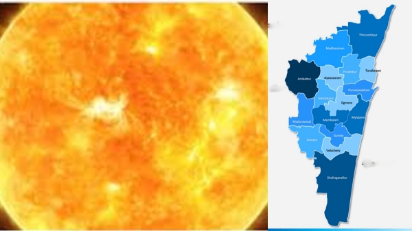 Agni Natchathiram summer end today and Chennai scorched by 106 degree fahrenheit heat Major alert Agni Natchathiram summer end today and Chennai scorched by 106 degree fahrenheit heat Major alert
