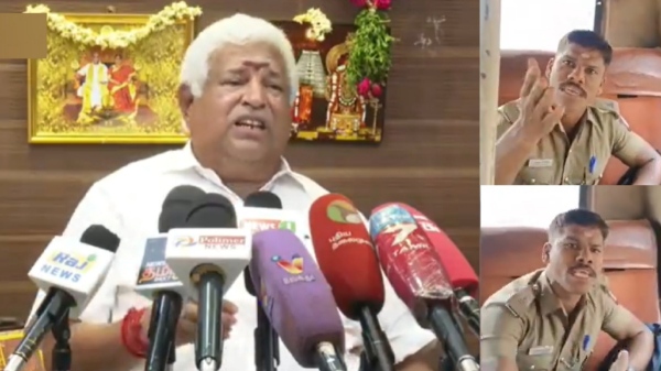Why Police are imposing fines on the government bus conductors Anna Thozhir Sangam Kamalakannan