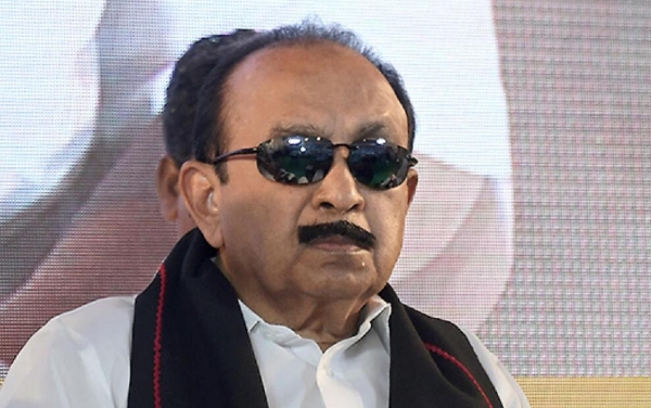 MDMK general secretary Vaiko injured in shoulder after Fell down in his Home