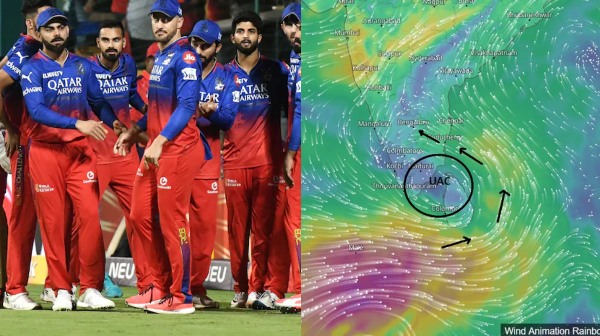 Tamil Nadu weatherman Pradeep John predicts there is a 90 chance of rain when the CSK - RCB match
