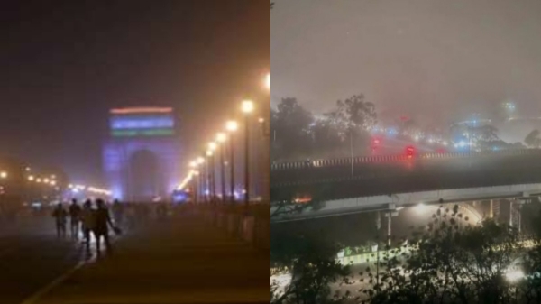 Dust storm hits Delhi-NCR after days of scorching heat Dust storm hits Delhi-NCR after days of scorching heat