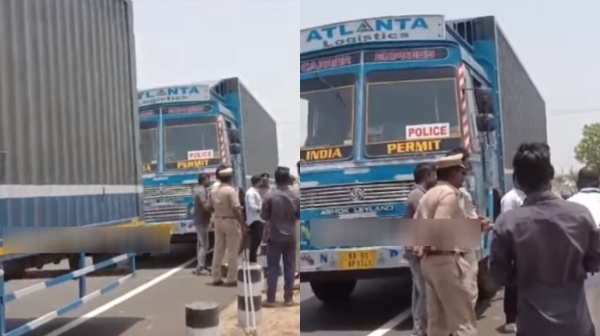Andhra Police seized Rs 2 thousand crore currency notes in 4 containers in Anantapur