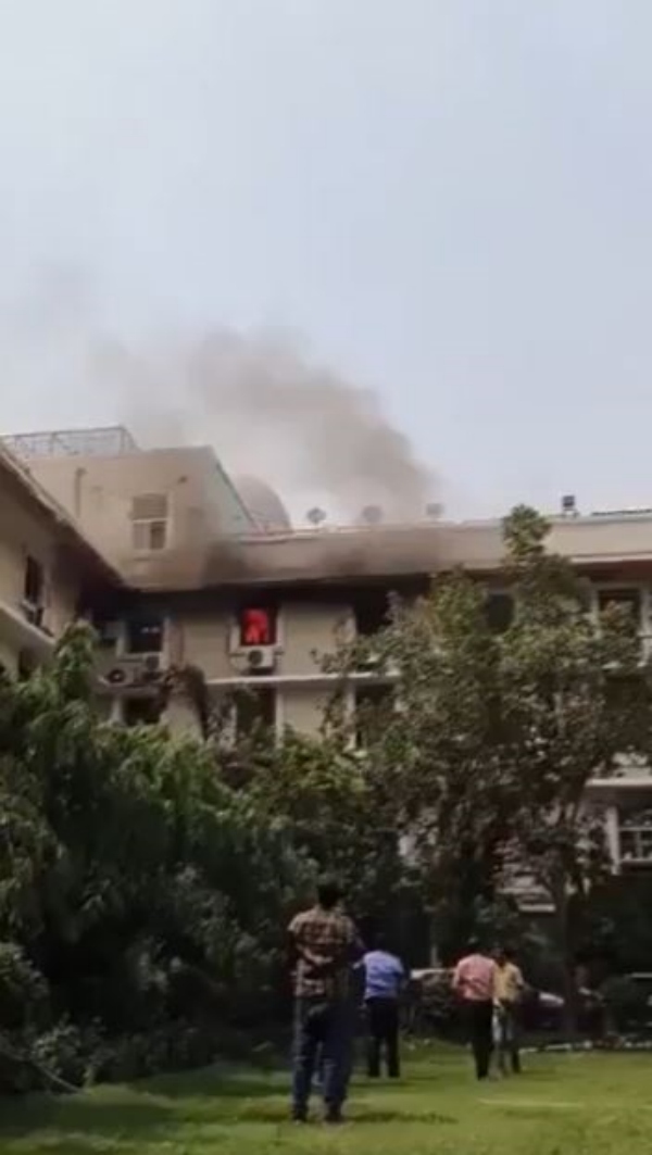 Fire in Delhi IT office A planned accident