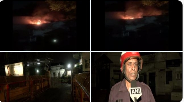 Fire in Delhi IT office A planned accident
