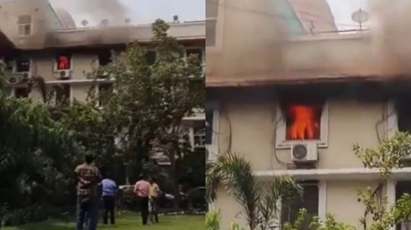 Fire in Delhi IT office A planned accident