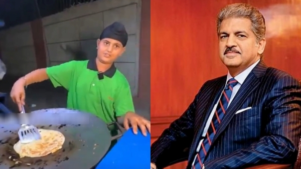 Anand Mahindra comes forward to help a Delhi boy who sells food on street