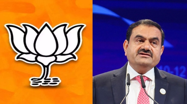 Most of the funding for the BJP came from companies linked to the Adani Group Most of the funding for the BJP came from companies linked to the Adani Group