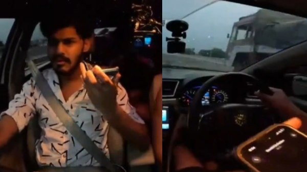 TTF Vasan caught in controversy for talking on cell phone while driving