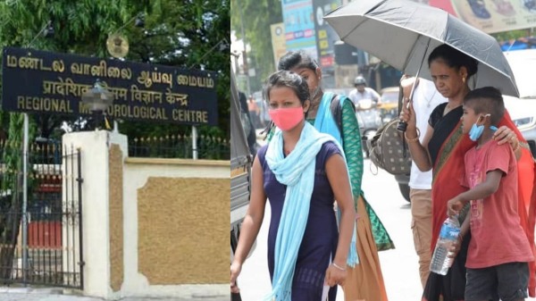 Meteorological Center has predicted that the heat will increase in Tamil Nadu for the next 5 days