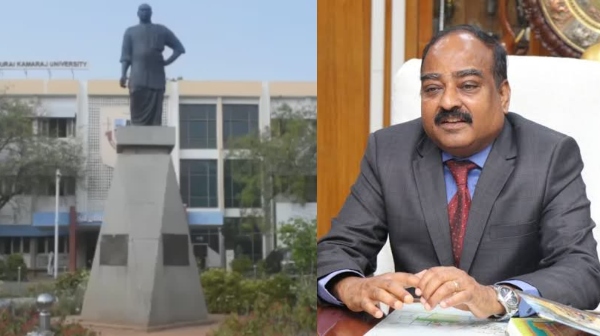 Madurai Kamaraj university Vice chancellor J Kumar resigns his post