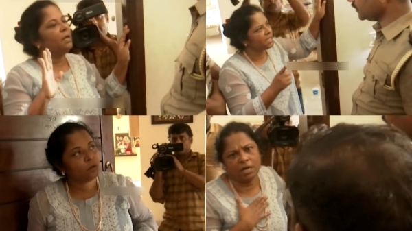 Felix Jerald wife argued with police who had search warrant Felix Jerald wife argued with police who had search warrant