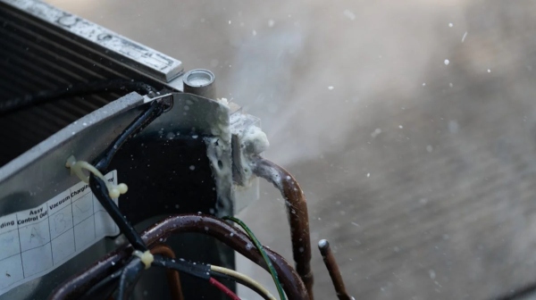 What causes gas leakage in AC What are the prevention measures