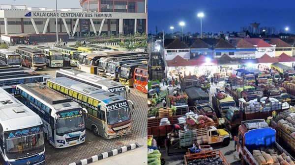 There is no good business in Koyambedu market after Kilambakkam bus stand start