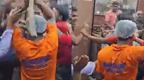 North state workers who attacked youths in a restaurant in Chennai