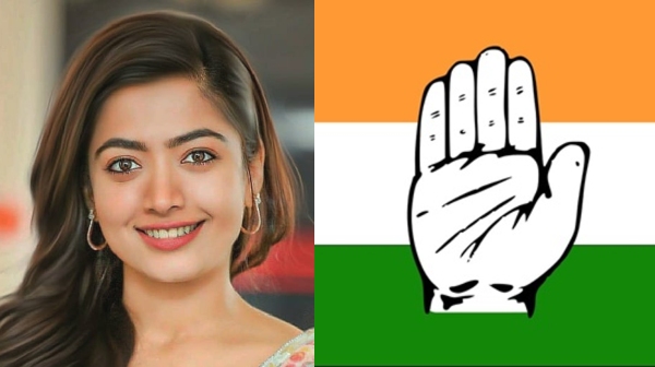 Congress question to actress Rashmika Mandhana who posted a video about Atal Sethu Bridge