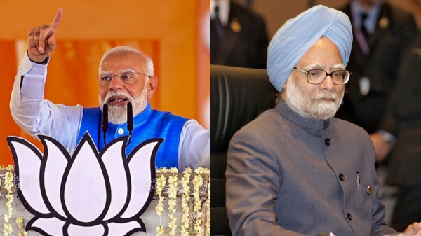 Manmohan Singh Narendra Modi Lok sabha election 2024 Congress