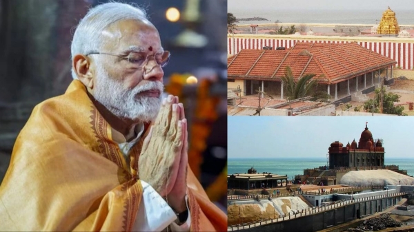 Narendra Modi Kanniyakumari Tamil Nadu