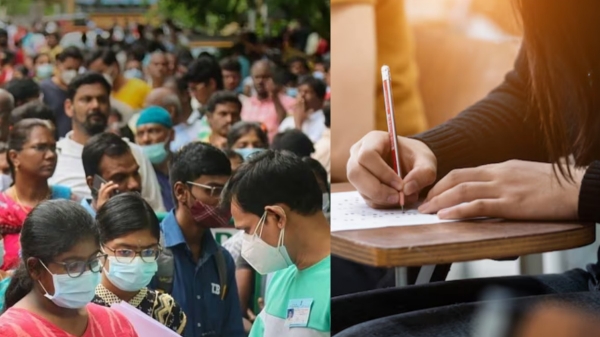 NEET Aspirants protest in Rajasthan after being issued incorret question paper NTA Explains