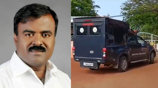 Forensic experts are searching for the Nellai district Congress executive Jayakumars cell phone