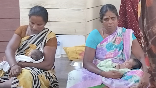 Pregnant women and mothers suffer due to 3 hour power cut at Karur Pregnant women and mothers suffer due to 3 hour power cut at Karur
