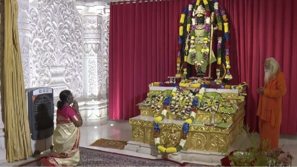 President Droupadi Murmu will visit Ayodhya on today