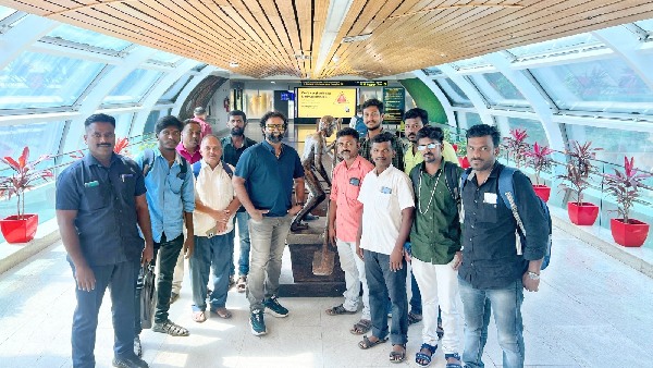 The owner took the employees on a plane trip on Labor Day