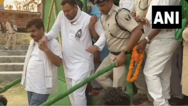 RJD leader Tejashwi Yadav experienced sudden back pain and faced difficulty in walking