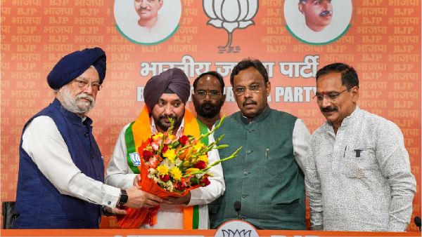 Congress President Arvinder Singh Lovely joined BJP