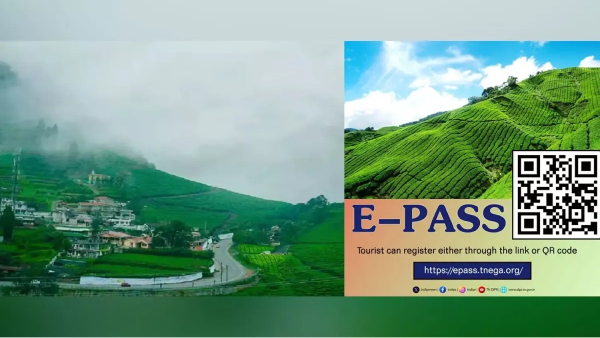 3 different e passes are issuing in Kodaikanal hill station