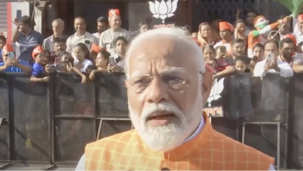 What PM Modi says after casting his vote for Lok Sabha election 2024