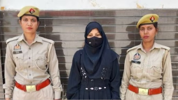 Psycho wife arrested for tying up her husband and tortured in Uttar Pradesh Psycho wife arrested for tying up her husband and tortured in Uttar Pradesh