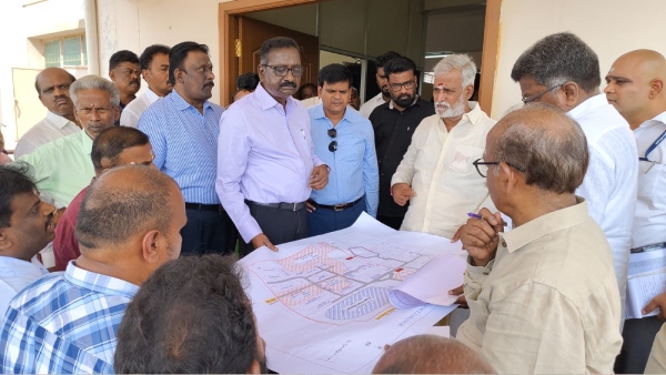 Minister Sekar Babu examines the World Muruga Devotees Conference to be held in Palani