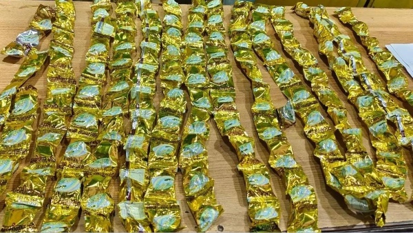A man who sold ganja chocolate in a shop was arrested