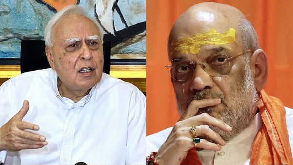 Firstly you should take back 4000 kms from China Kapil Sibal tells Amit Shah Firstly you should take back 4000 kms from China Kapil Sibal tells Amit Shah