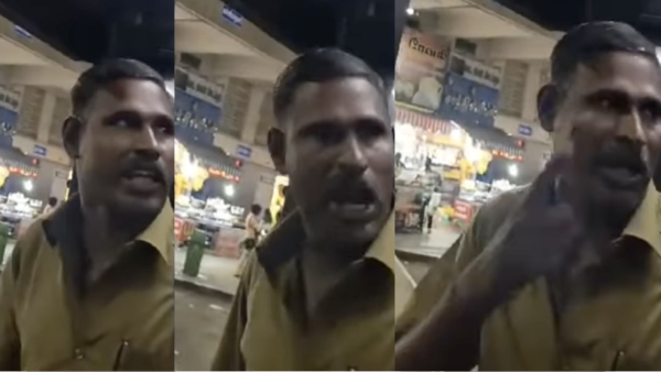 Passenger argued with bus conductor for not entering into Valliyur