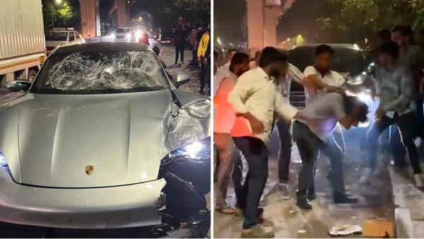 Pune builder arrested as his son killed two people in fatal car accident