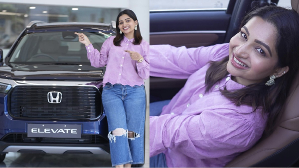 Thamizhum Saraswathiyum serial Actress Nakshathra nagesh bought a new car