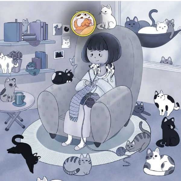 Can you find the Hidden Dog in the Optical Illusion picture within 5 seconds