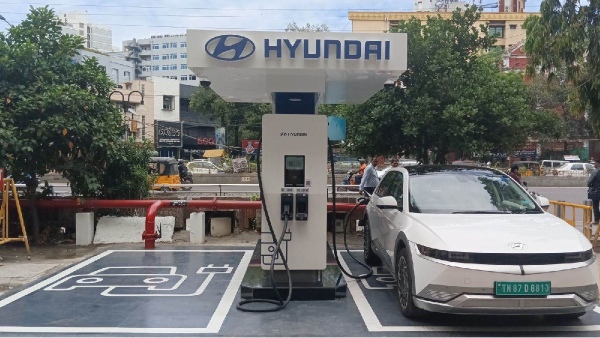 As a part of Tamil Nadu govt deal Hyundai installs Chennai s first 180 kW DC fast charging station