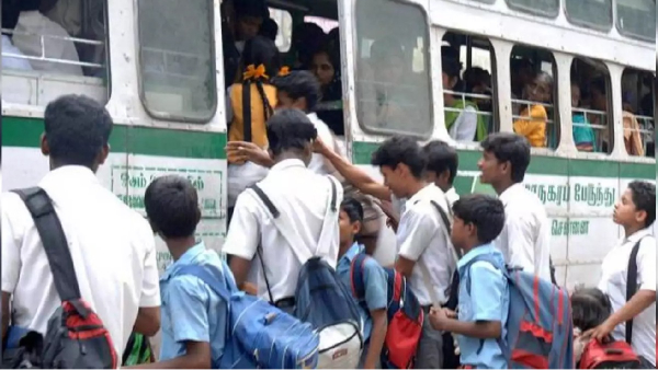 Tamil Nadu school students could be get free travel using old bus pass says Transport department