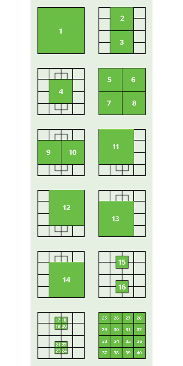 How many squares are there in the picture How many squares are there in the picture
