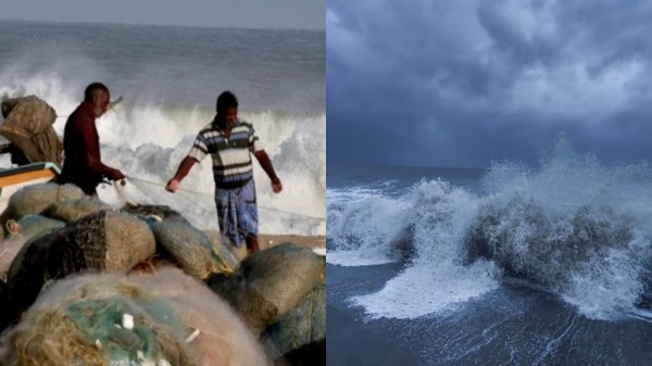 Fishermen are advised not to go to sea due to strong winds in the Bay of Bengal Fishermen are advised not to go to sea due to strong winds in the Bay of Bengal