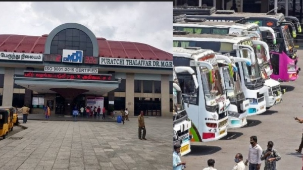 Koyambedu Bus Stand Special Buses and Happy news for Tiruvannamalai Chennai Districts