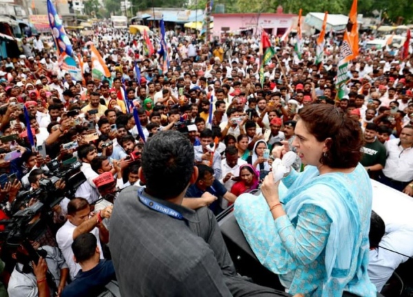 TN Lok Sabha Election 2024 329 Hours Challenge by Priyanka Gandhi