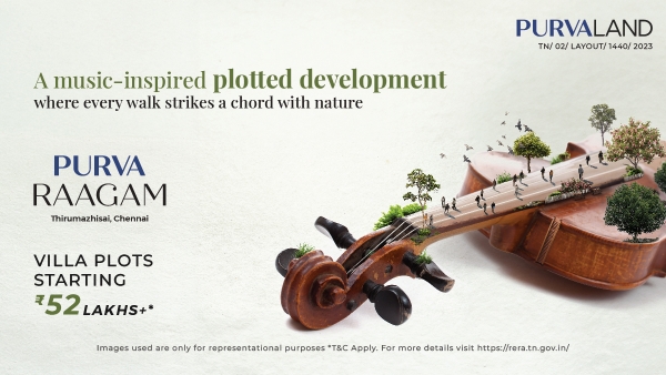 Purva Raagam music inspired plots at Thirumazhisai in chennai Purva Raagam music inspired plots at Thirumazhisai in chennai