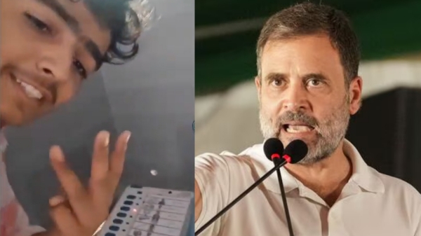 Rahul Gandhi Share Man voting for BJP multiple times says BJP has already accepted defeat